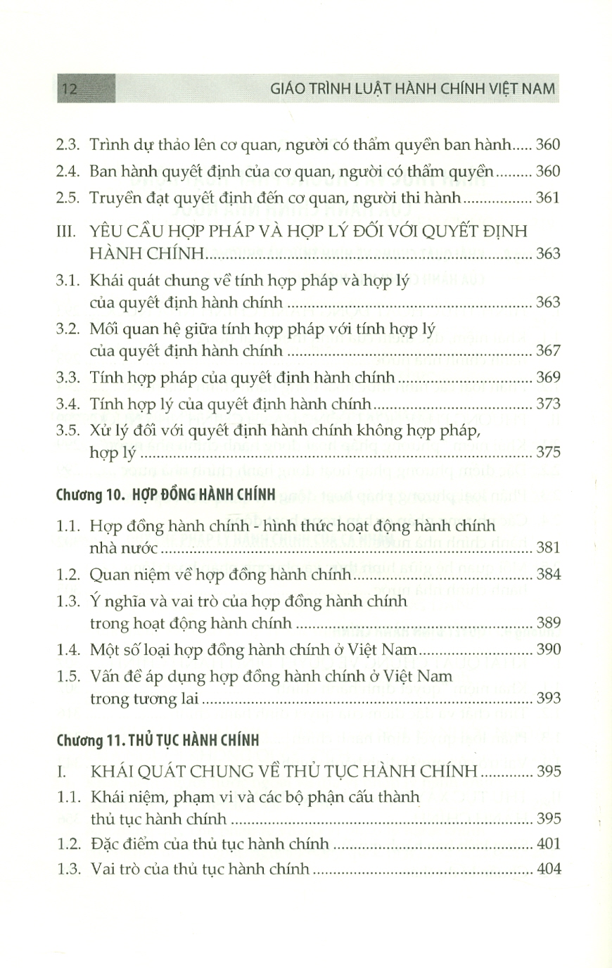 Giáo Trình Luật Hành Chính Việt Nam - GS. TS. Phạm Hồng Thái, TS. Nguyễn Minh Hà - Tái bản - (bìa mềm)