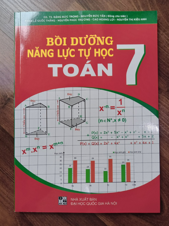 Hình ảnh Sách - Bồi Dưỡng Năng Lực Tự Học Toán 7 Biên soạn theo chương trình mới