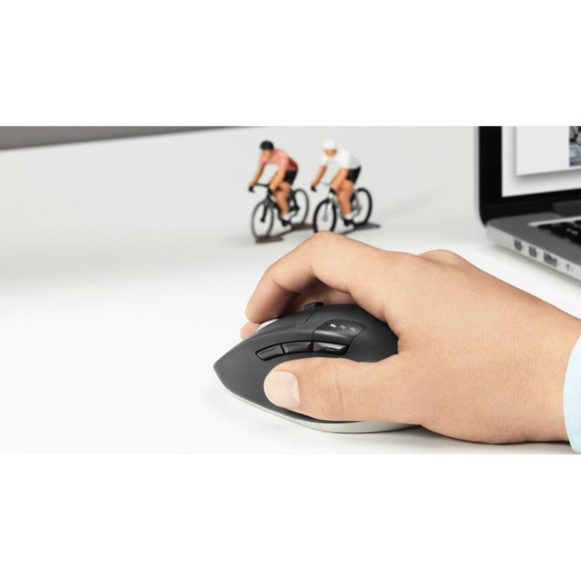 Chuột Logitech M720 Triathlon kết nối Bluetooth và Usb Unifying đa thiết bị - Hàng chính hãng