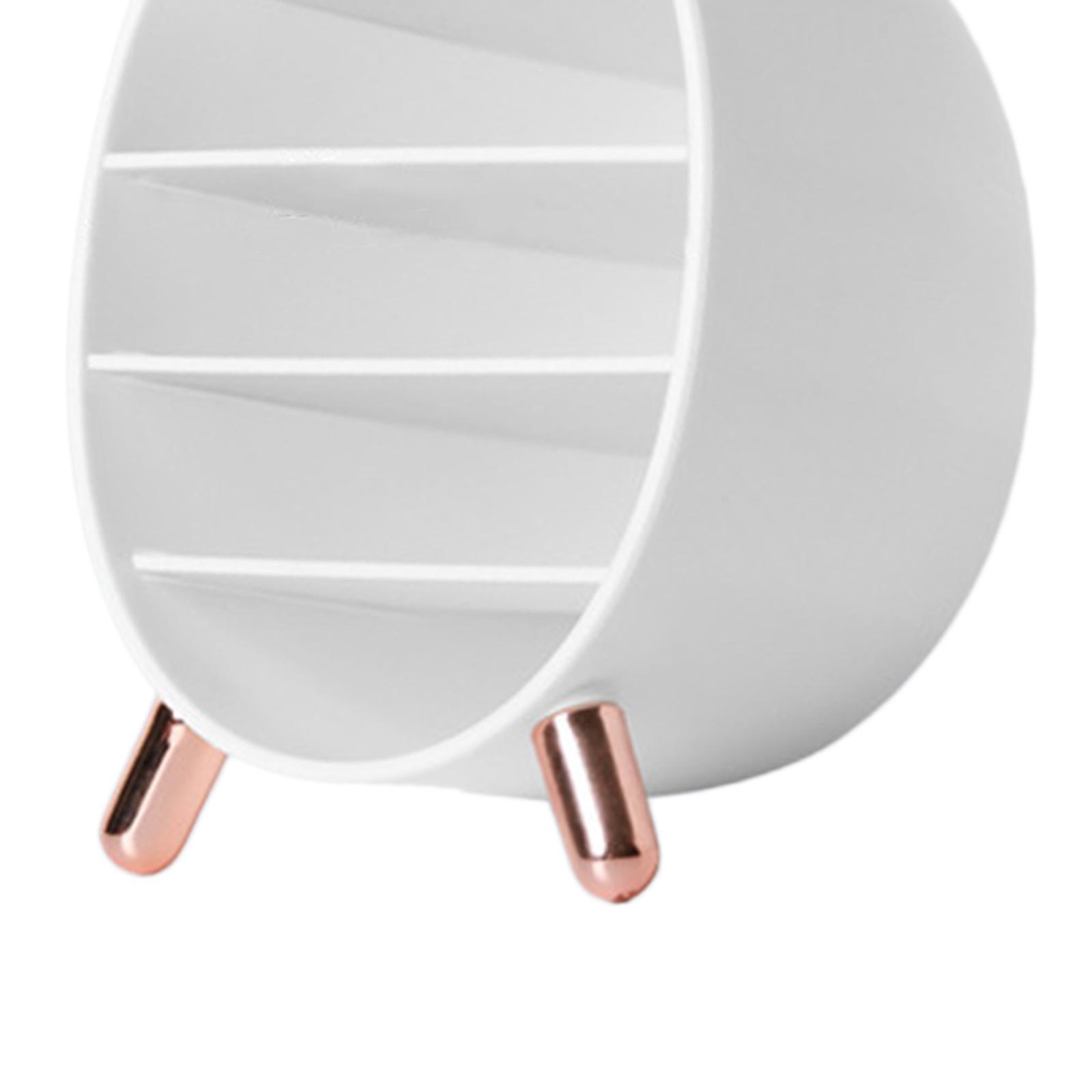 Cosmetic Makeup Accessories Organiser Makeup Jewelry Display Box White