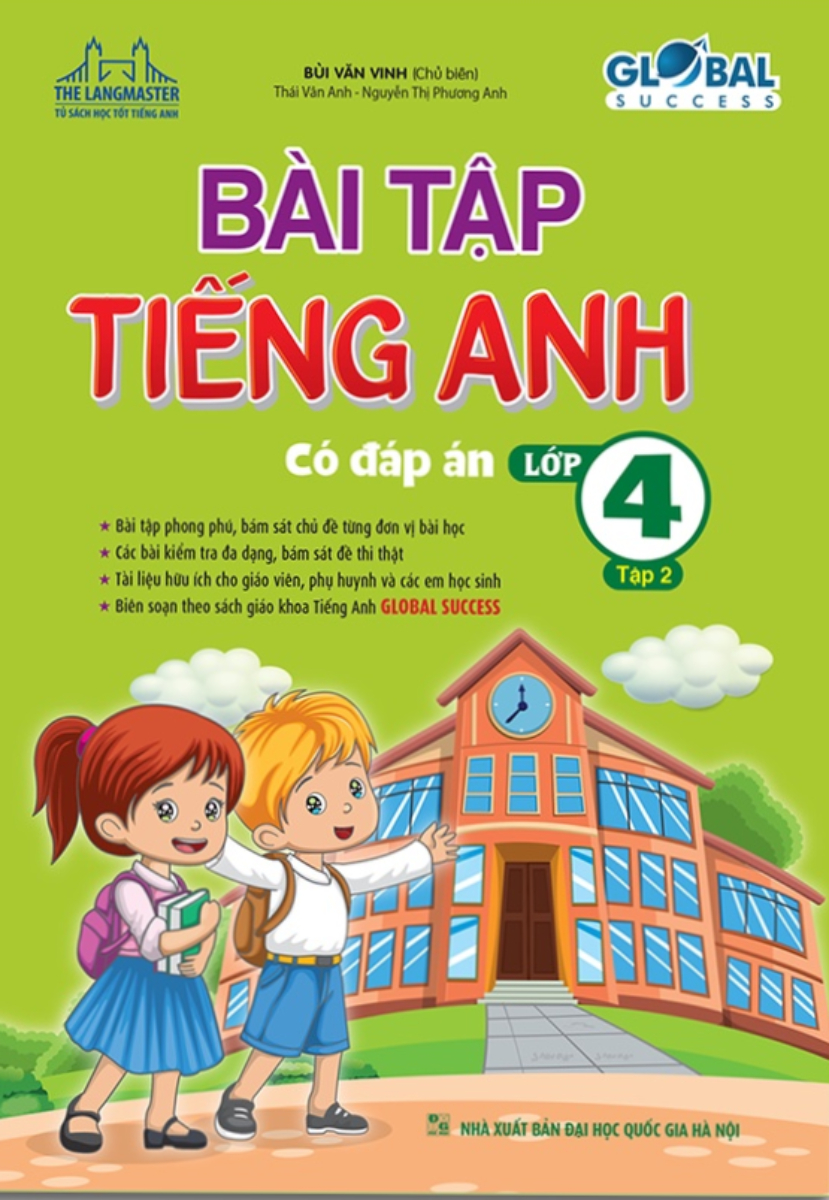 The Langmaster - Bài Tập Tiếng Anh Lớp 4 Tập 2 - Global Success_MT