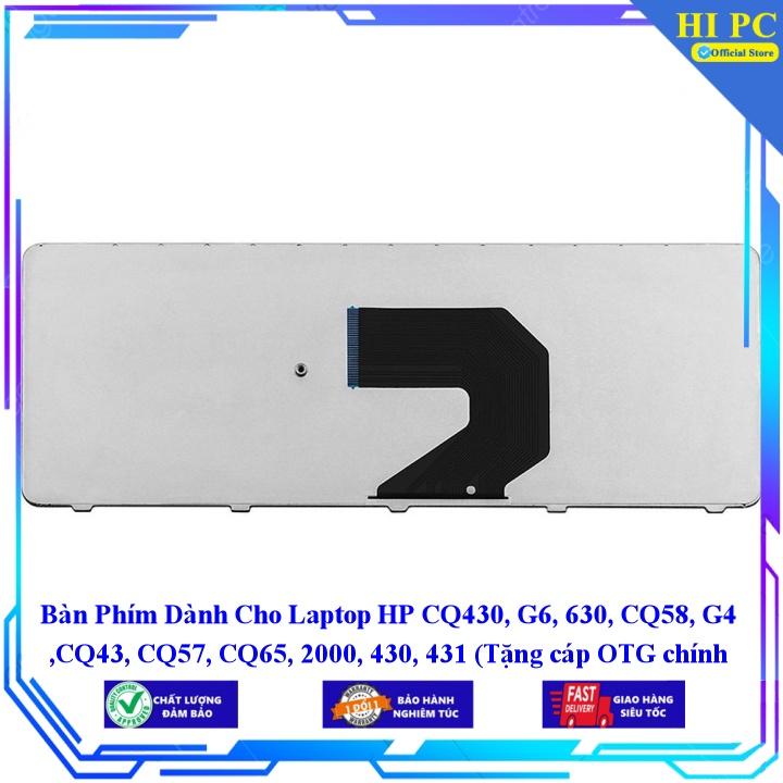 Bàn Phím Dành Cho Laptop HP CQ430 G6 630 CQ58 G4 CQ43 CQ57 CQ65 2000 430 431 - Hàng Nhập Khẩu mới 100%