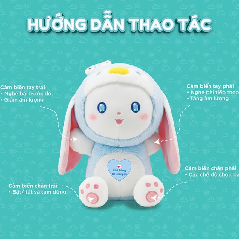 Chó Bông Kể Chuyện - Món Quà Trí Tuệ Cho Bé