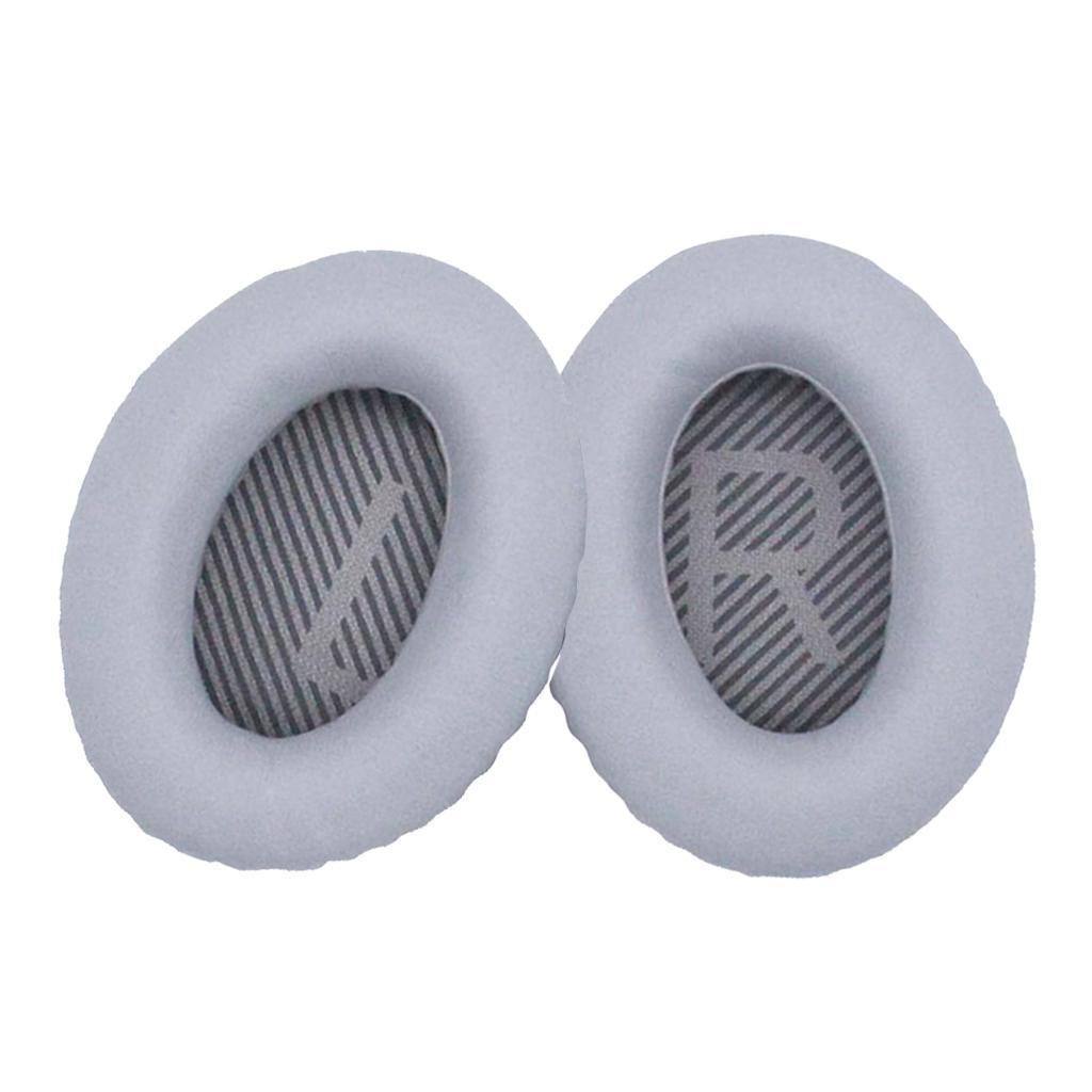 4 Pairs Replacement Memory Foam Headphone Ear Pads Cushion Covers for Bose QuietComfort 35 QC35 QC35 II