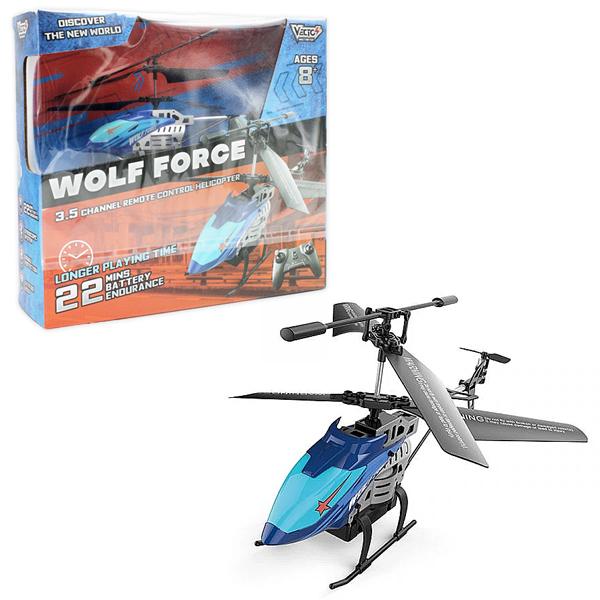 Đồ Chơi Trực Thăng Điều Khiển Vecto Wolf Force VTF8/BLU - Màu Xanh