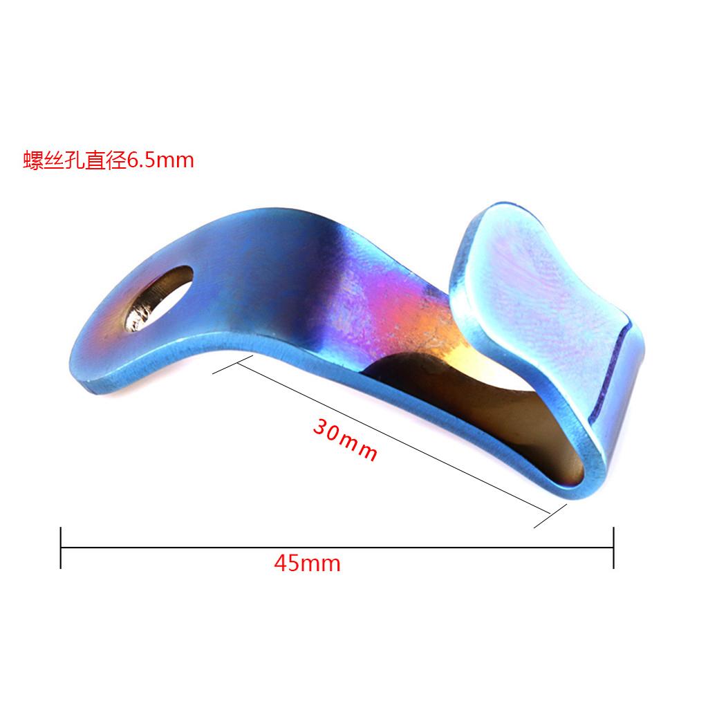 Portable Helmet Holder Hook Motorcycle Mount Rack Jacket Pockets Hanger Support