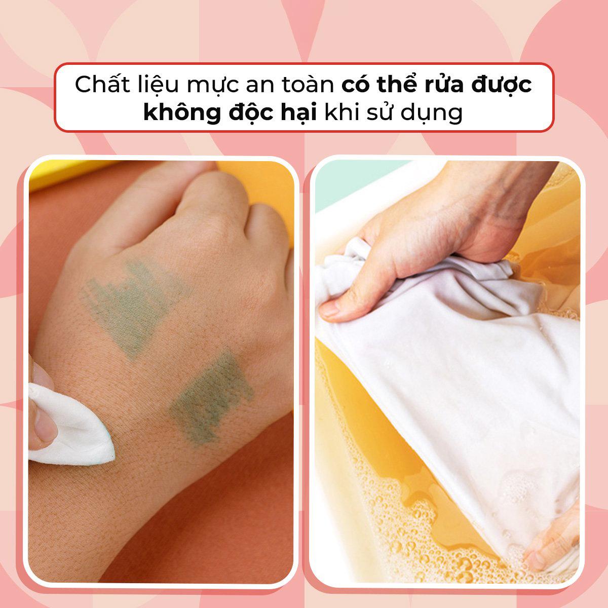 Hộp 60 Bút Lông Màu Rửa Được Washable Fiber Pen - Colokit SWM-C013/DS