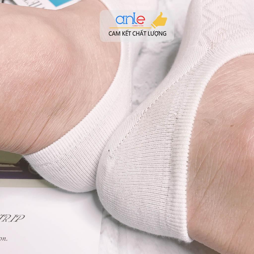 Set 10 Đôi Vớ Lười Tất Hài Cotton Modal hàng hiệu xuất Nhật khử mùi thấm hút mồ hôi đóng túi Zip cao cấp - Anle Store