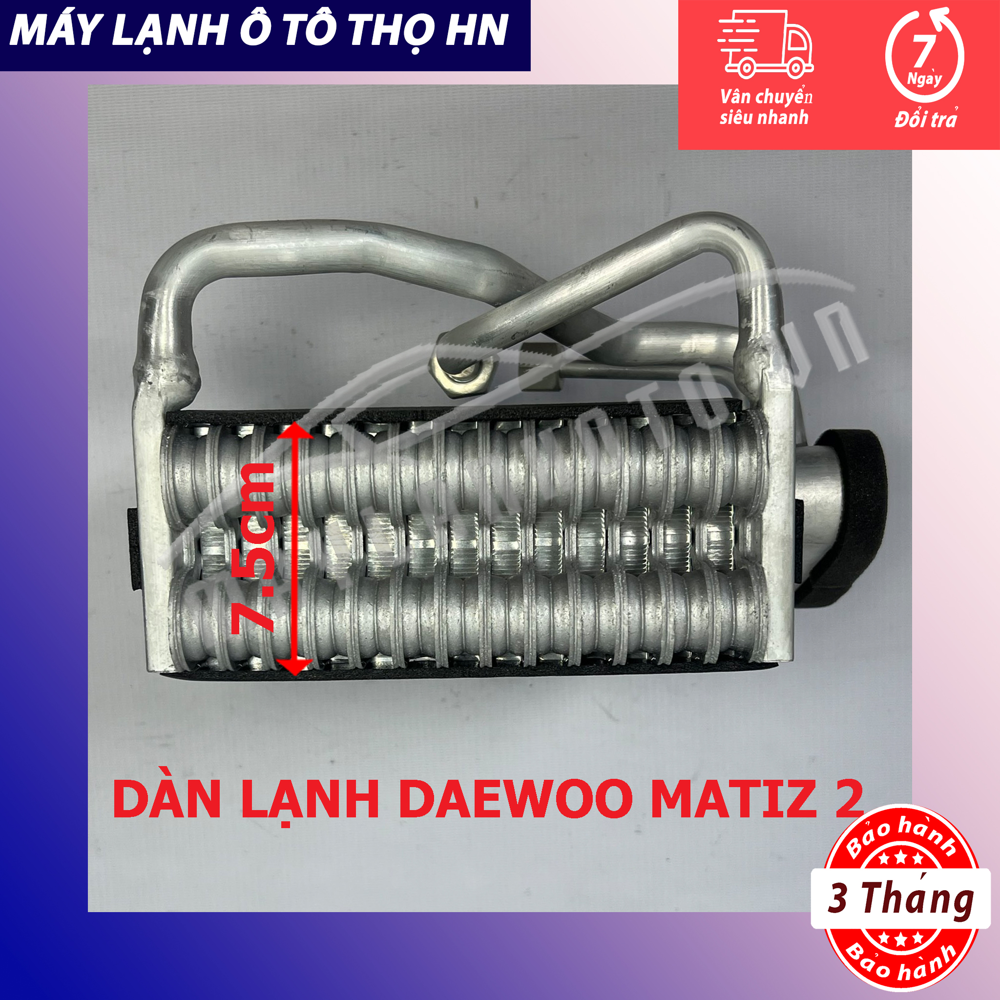 Dàn lạnh Daewoo Matiz 2 Hàng xịn Thái Lan