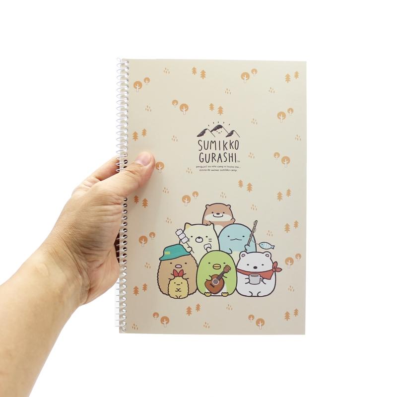 Sổ Lò Xo Kẻ Ngang Mini Sumikko Gurashi - Magic Channel SG-01-124-B