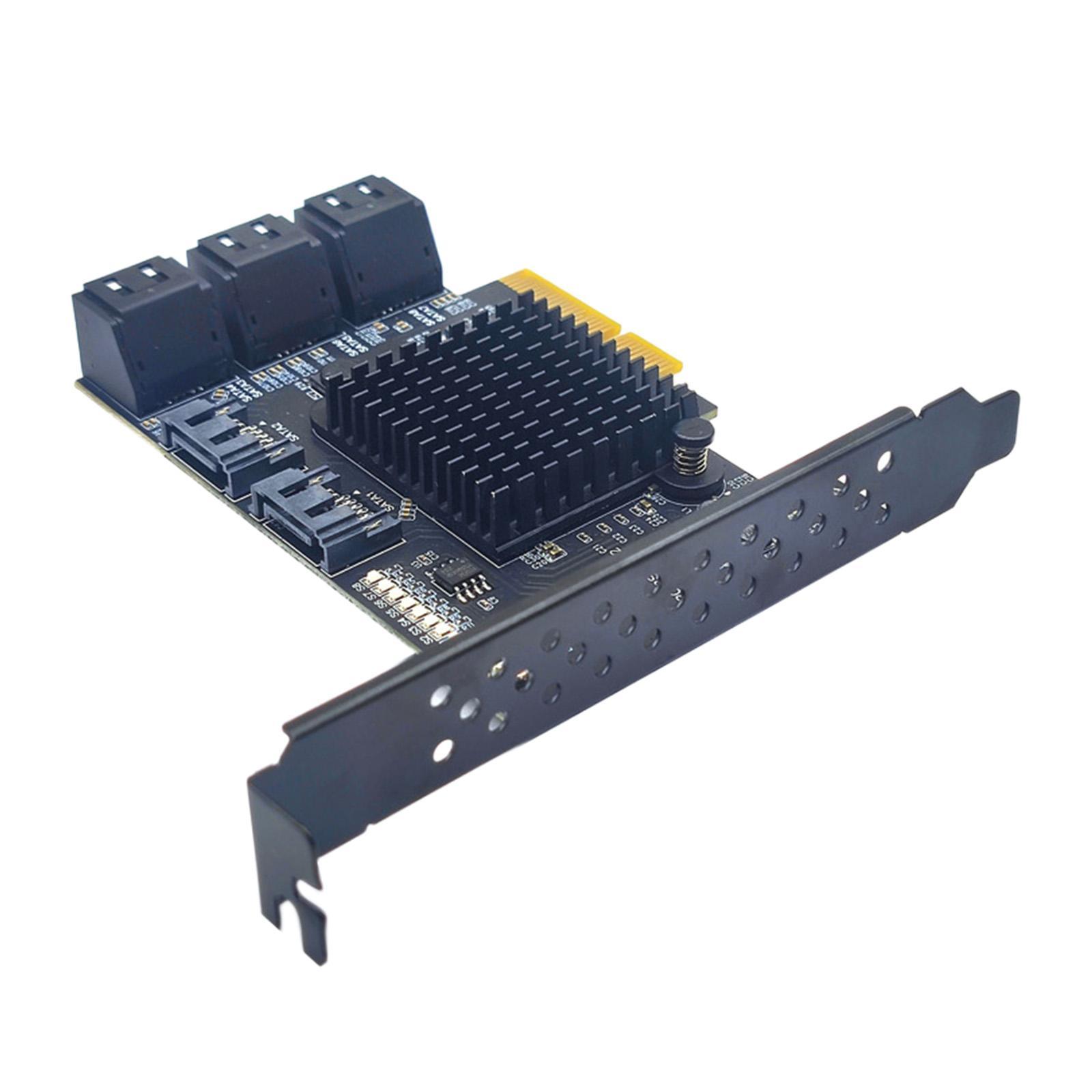 SATA3.0 Expansion Card Replacement Accessory PCB 4x 8x 16x Interface for SSD