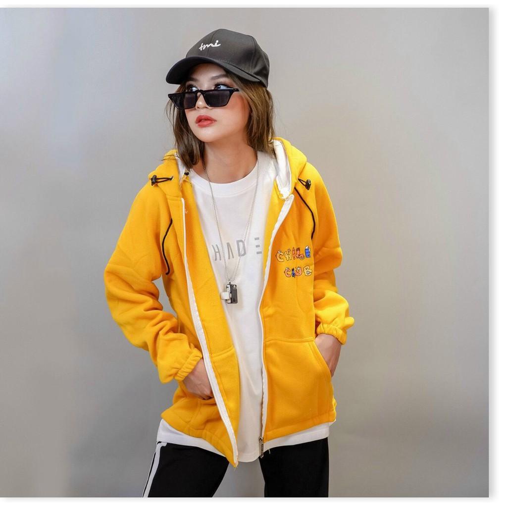 ÁO KHOAC NỈ HOODIES DÂY KÉO CỰC CHẤT