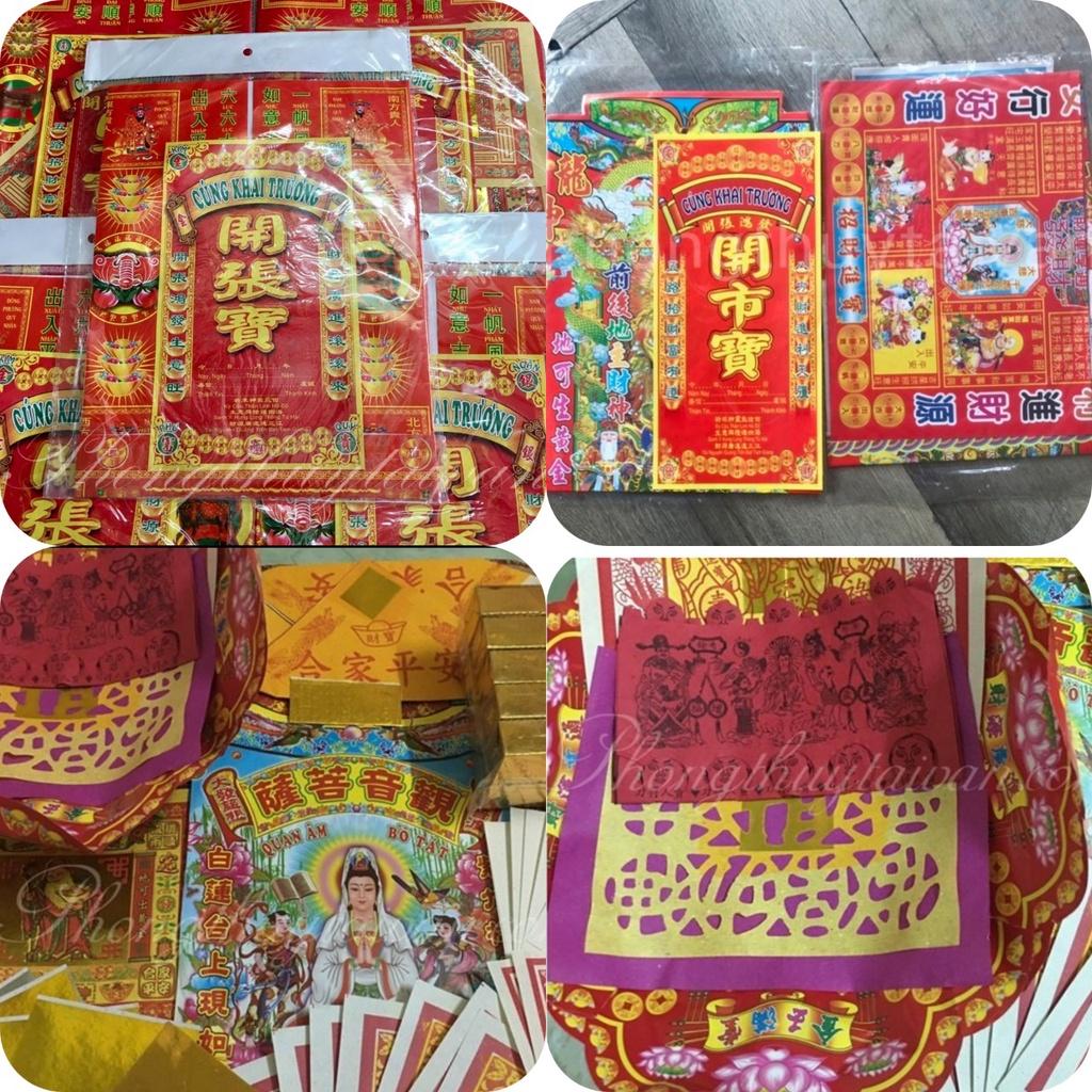 Giấy cúng KHAI TRƯƠNG- có 2 loại