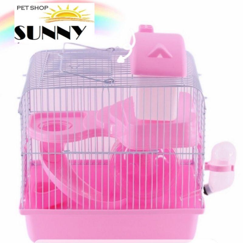 Lồng hamster hoàng tử 2 tầng (size nhỏ và trung)