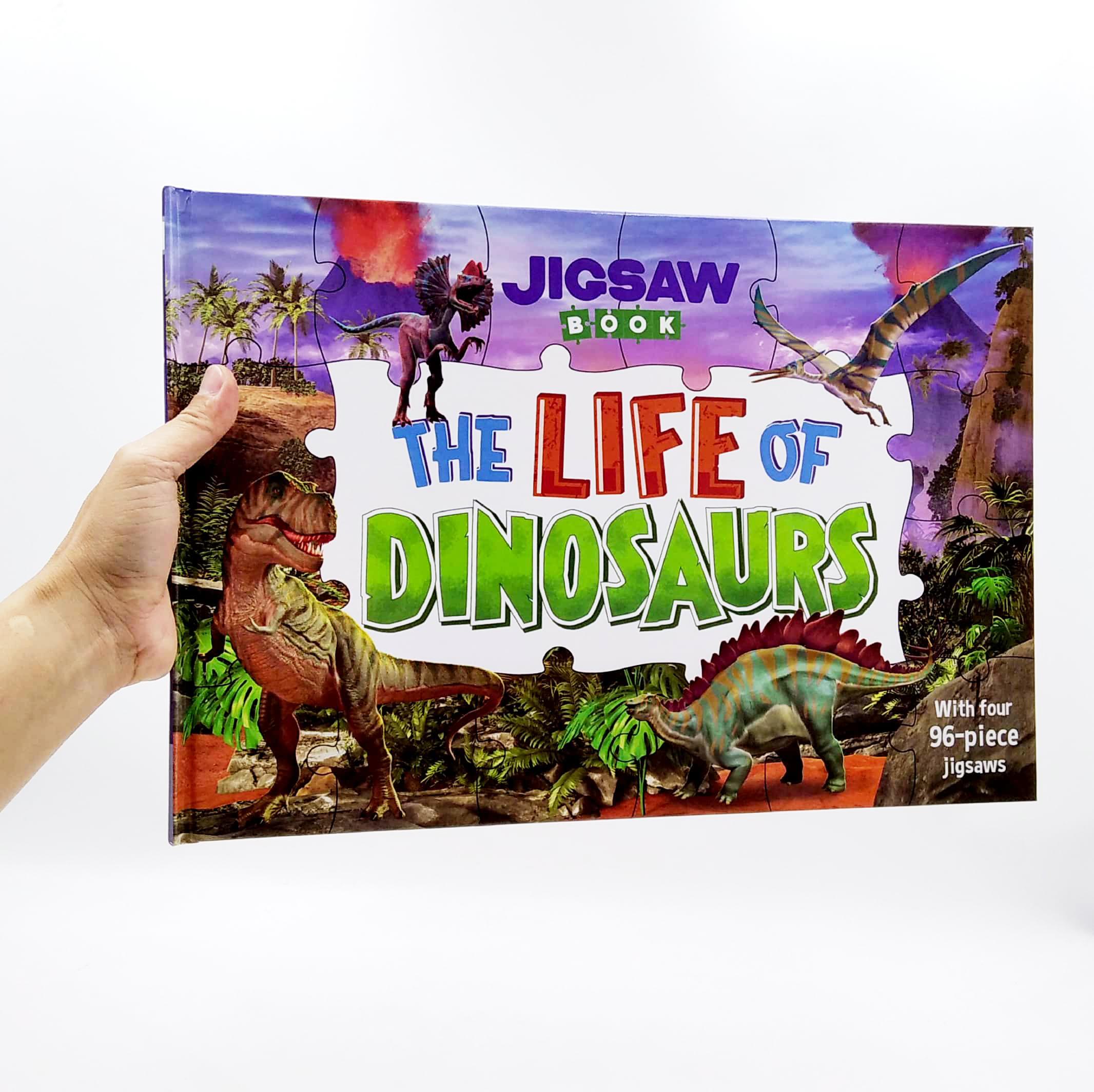 Jigsaw Book: The Life Of Dinosaurs