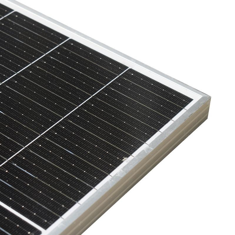 Bảng điều khiển năng lượng mặt trời bằng kính đơn tinh thể cứng nhất 100W 110W 36cell 125mm * 125mm để sạc pin 12V 18V Màu sắc: Kính đen 200W