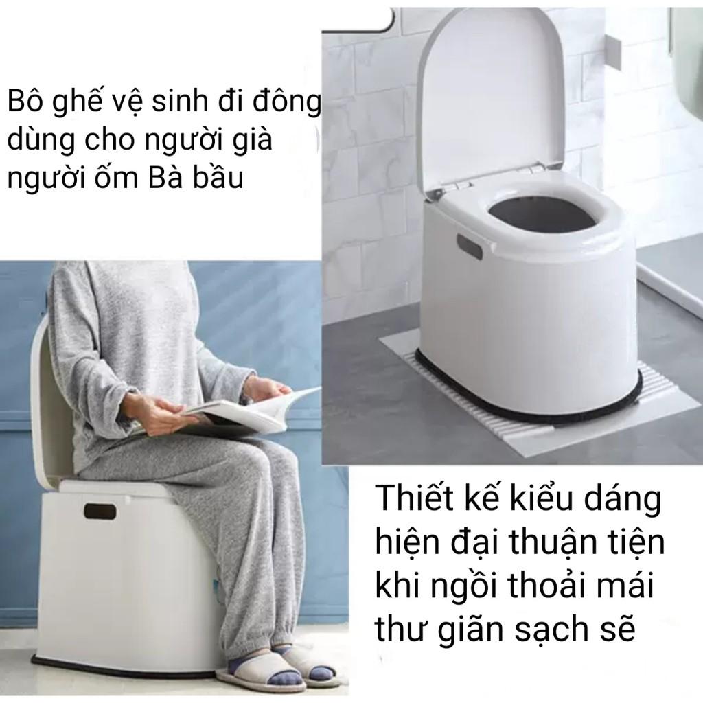 Bô vệ sinh,bô di động cho người già, bà bầu vô cùng chắc chắn