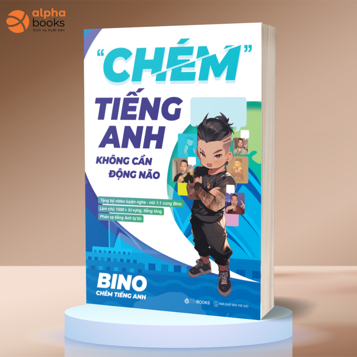 Hình ảnh Chém Tiếng Anh Không Cần Động Não - Bino - Bản Quyền