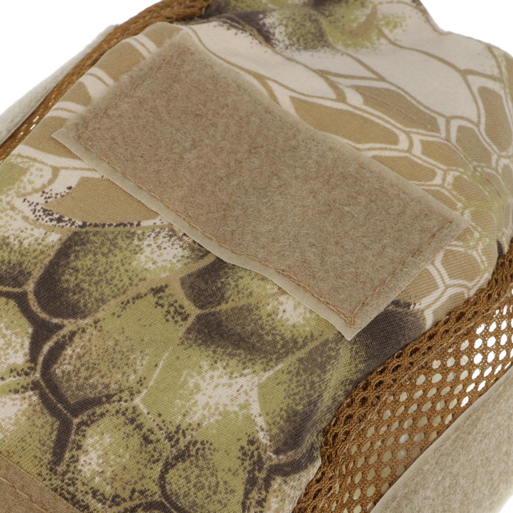 Camouflage Nylon Army Game Gear Combat Helmet Accessories Cover for Fast Helmets