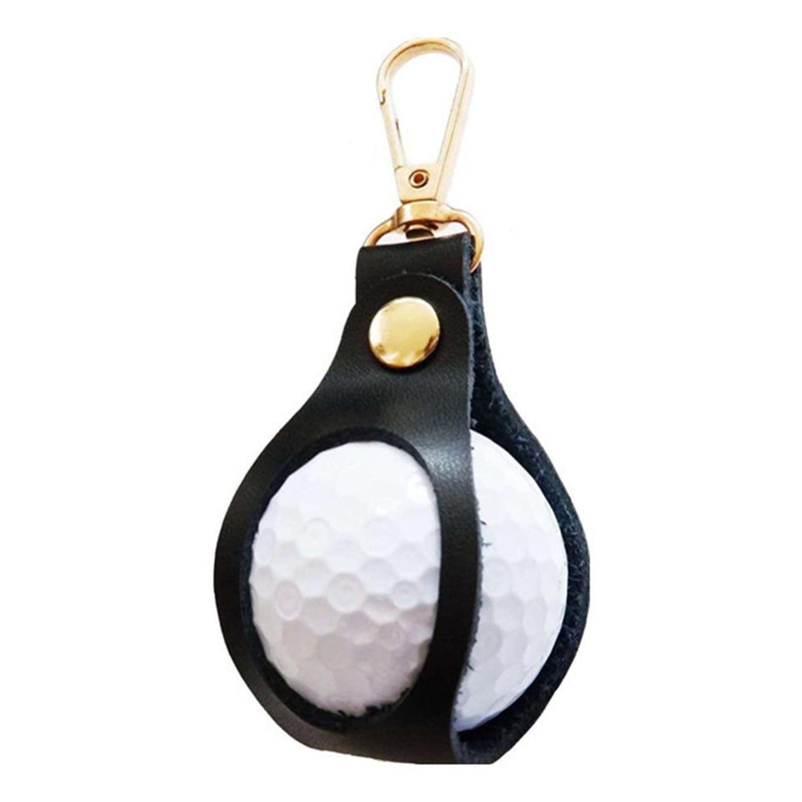 Golf Ball Waist Bag Golf Ball Pouch Fanny Pack Training Ball Bag Holder Black