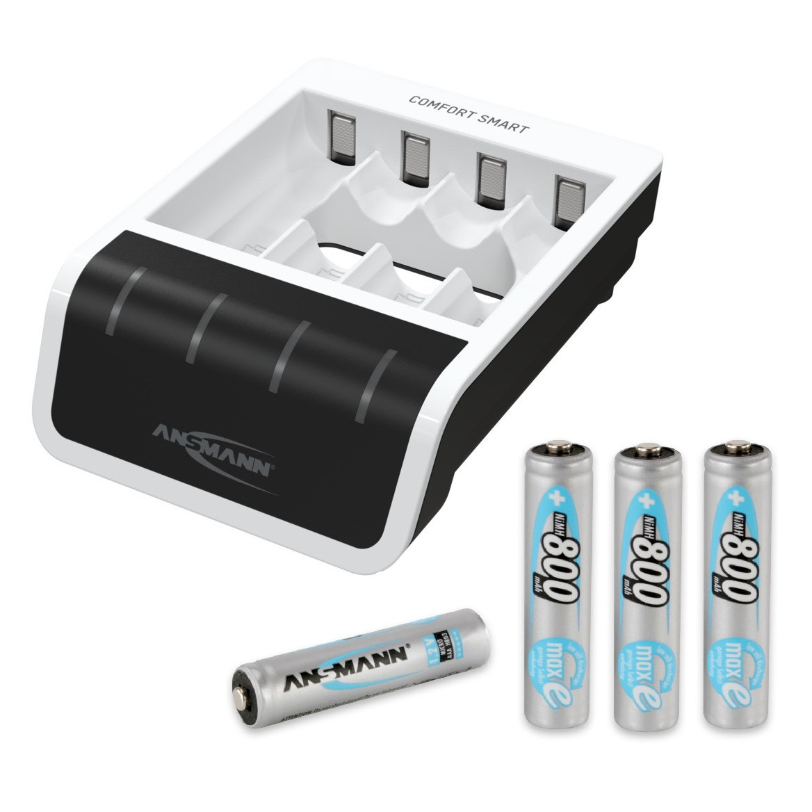 Bộ sạc Pin Comfort Smart ANSMANN- Hàng Nhập Khẩu