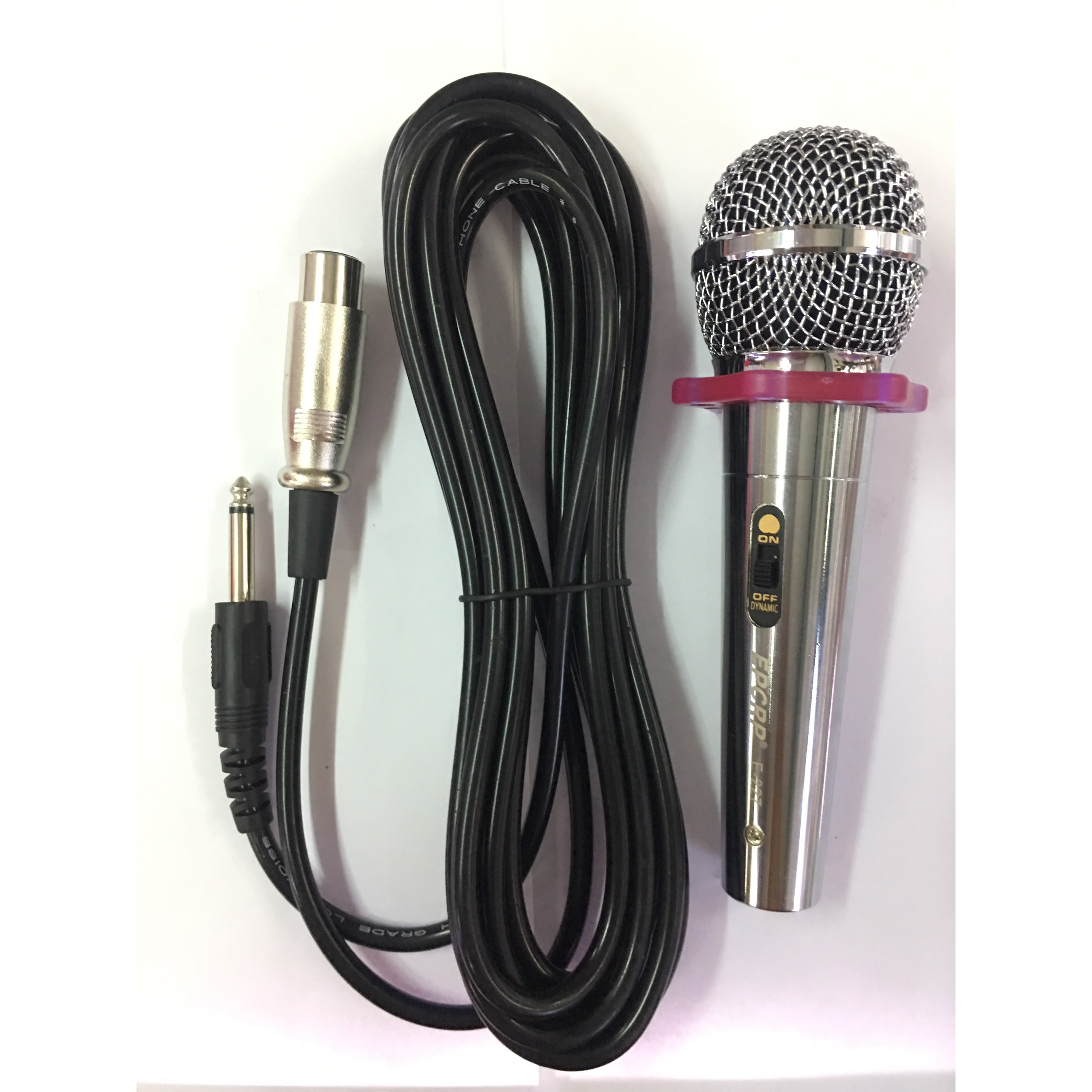 MICRO KARAOKE CÓ DÂY E-227 CỰC HÚT TIẾNG DÂY DÀI 5 MÉT