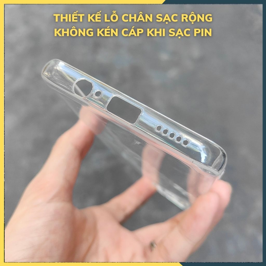 Ốp lưng trong suốt silicon GOR dành cho redmi note 11 5g bảo vệ camera dẻo siêu mỏng - Hàng nhập khẩu