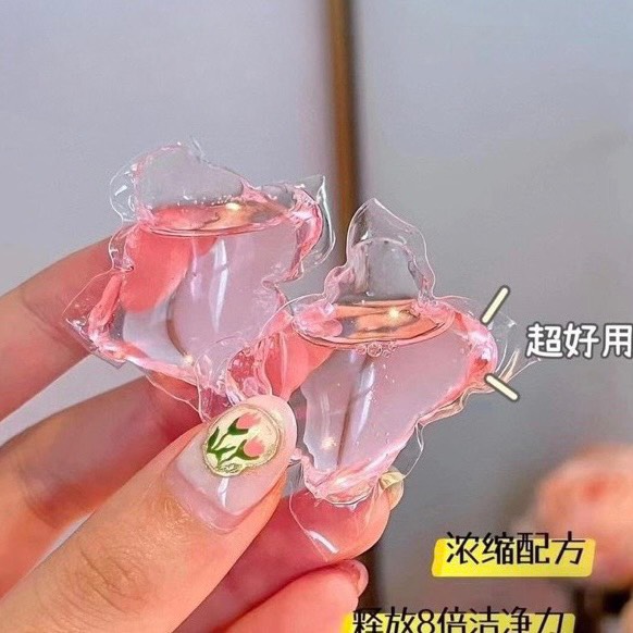 Viên giặt quần áo 3 in 1, sạch vết bản ,lưu hương thơm, VIÊN GIẶT CÔ ĐẶC GELIJING 2 In 1 hộp 100 viên - Gia Dụng An Tâm
