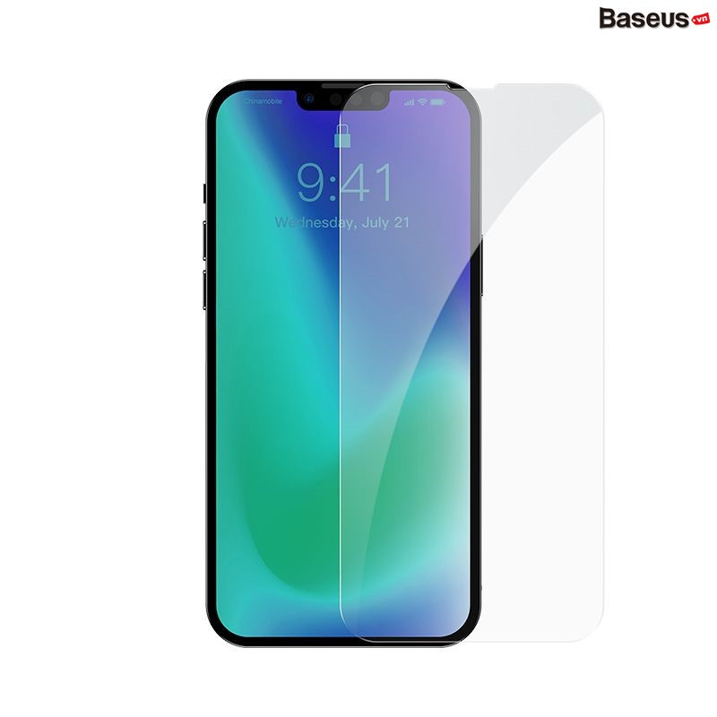 Kính cường lực CY-YMS Baseus 0.3mm Full-screen and Full-glass Super porcelain crystal Tempered Glass Film For iP 13 - hàng chính hãng