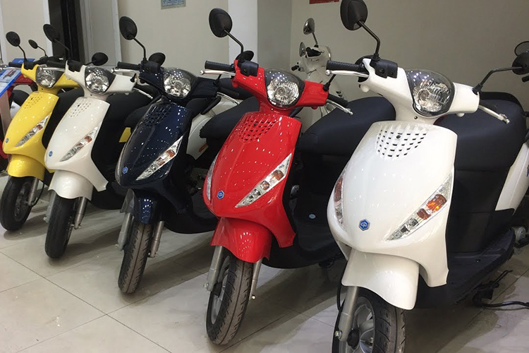 Xe Máy Piaggio Zip E3 - Đỏ