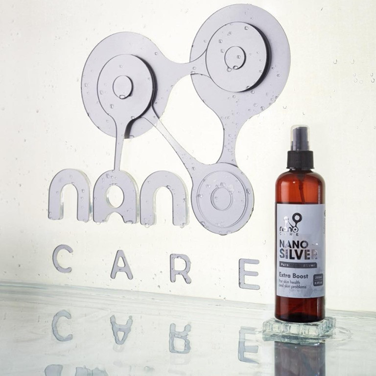 Nano Care - Tinh chất Nano Bạc tinh khiết làm sạch da từ bên trong kháng viêm,giảm thâm, mờ sẹo ( Chai 250ML)
