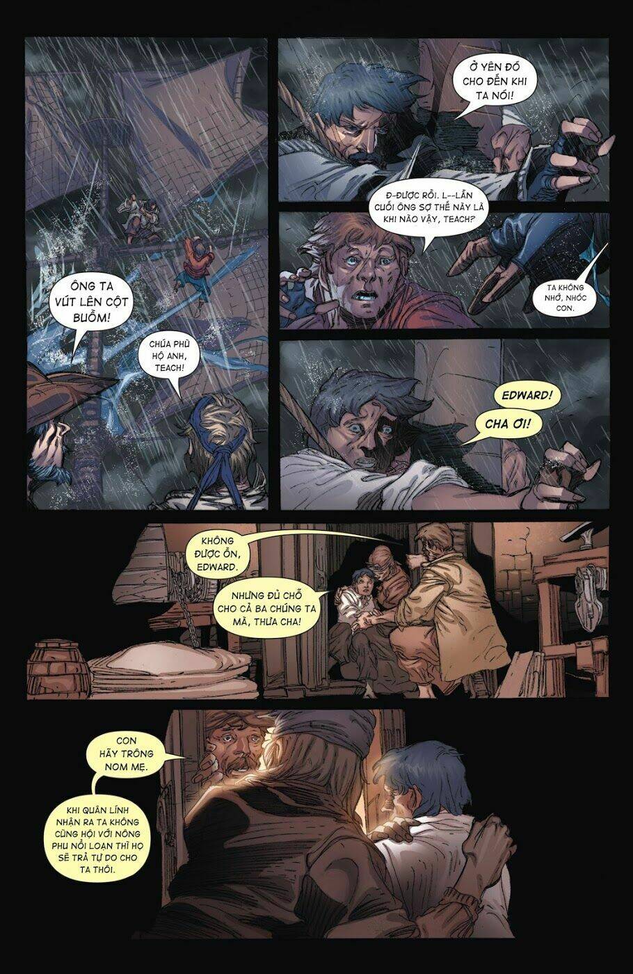 râu đen: huyền thoại vua hải tặc - blackbeard: legend of the pyrate king chapter 1 10