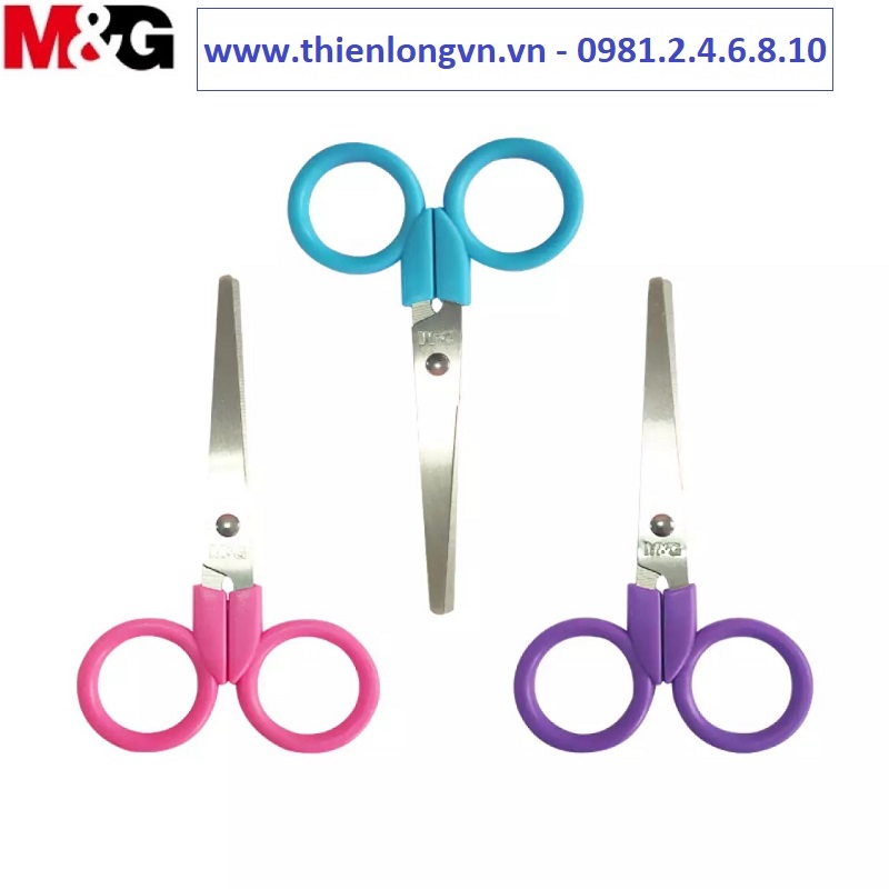 Kéo học sinh có nắp đậy 12cm M&G - FSS91303