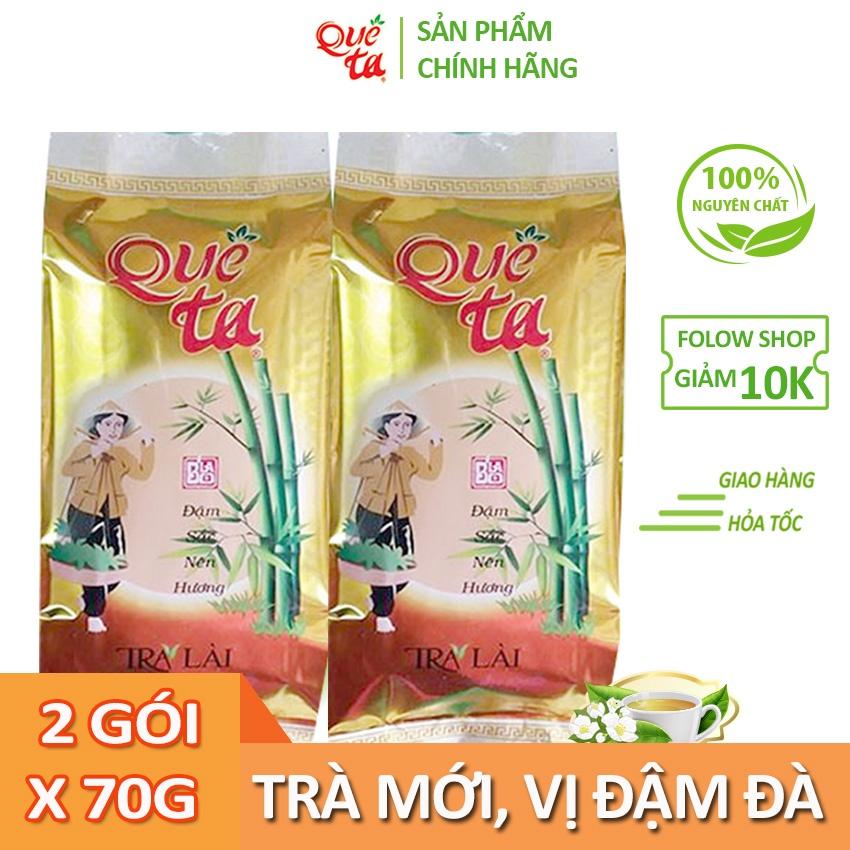 Trà lài Quê Ta, nguyên liệu làm trà sữa, trà đá, trà chanh ngon- Gói 70g, 1 gói - 6 gói