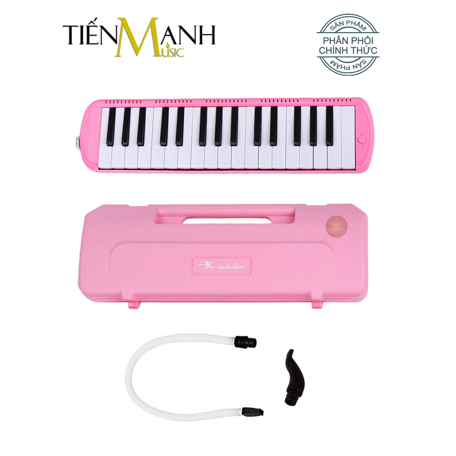 Kèn Melodion Swan 32 Phím Sw32 Pianica Melodica Sw - 32 Hàng Chính Hãng - Kèm Móng Gẩy Dreammaker - Sw32 - Hồng