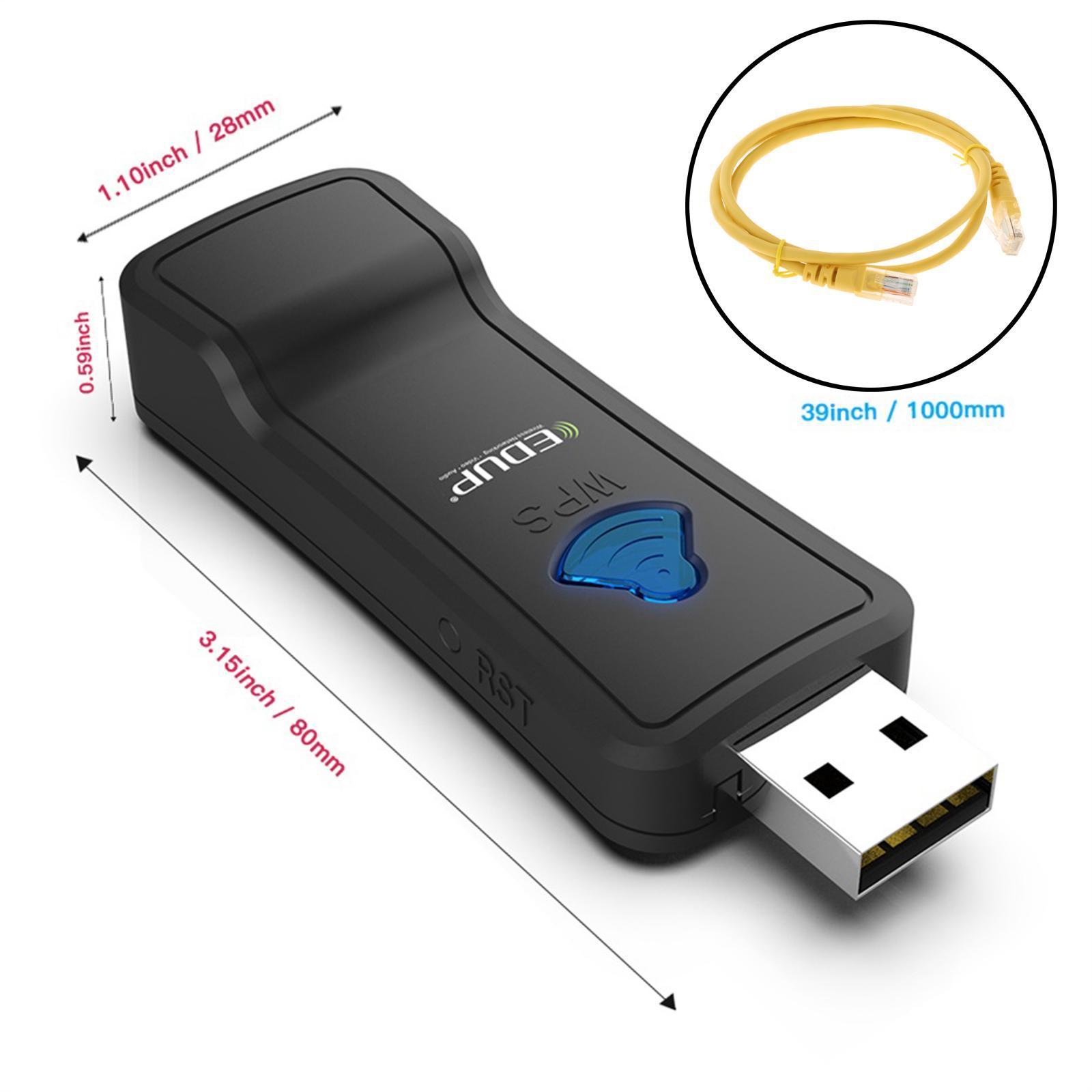 USB WiFi WiFi Signal Amplifier High Speed for TV