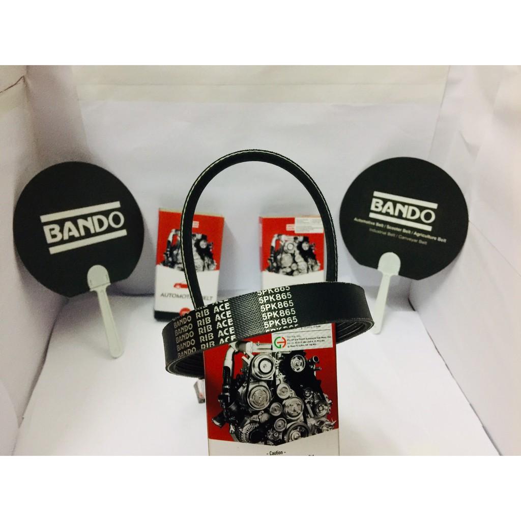 Dây curoa 5PK865 nhãn hiệu Bando Nhật Bản