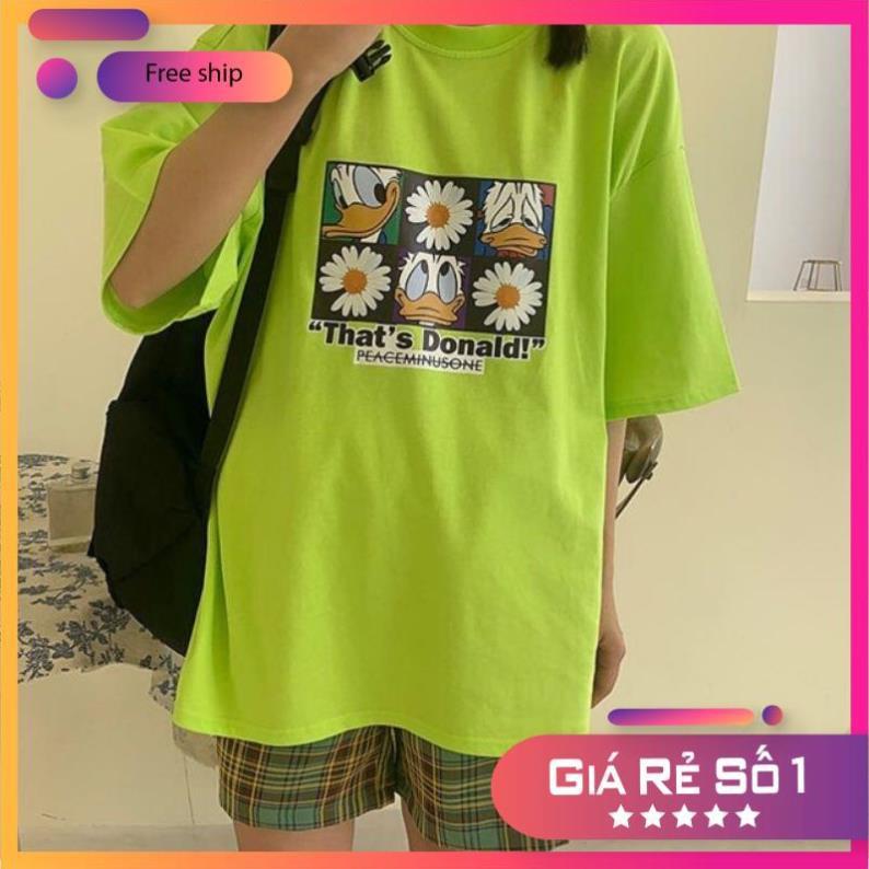 Áo thun nữ form rộng tay lỡ ,phông dáng rộng unisex, ulzzang chất cotton 2 chiều