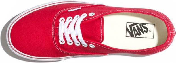 Giày Sneaker Unisex Authentic Vans - VN000EE3RED