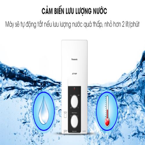 Máy nước nóng Panasonic 3500W có bơm trợ lực DH-3RP2VK  - Hàng chính hãng