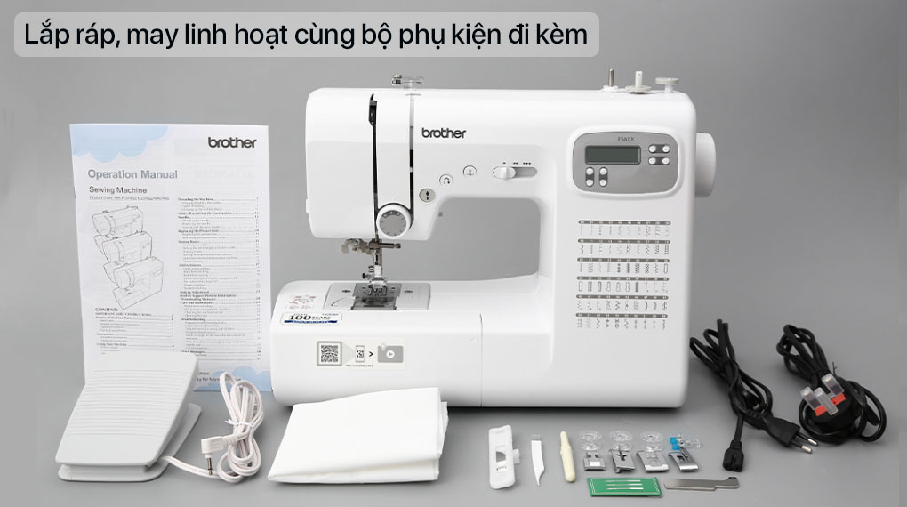 Máy May Brother FS60X - Hàng Chính Hãng