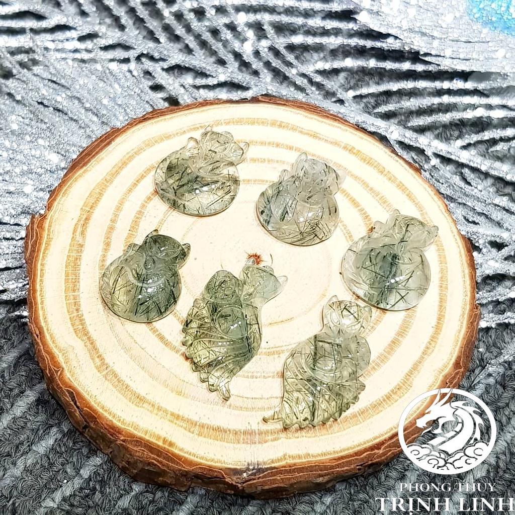 VÒNG CỔ CỬU VỸ HỒ LY XANH TÓC TRONG TÀI LỘC - TÌNH DUYÊN