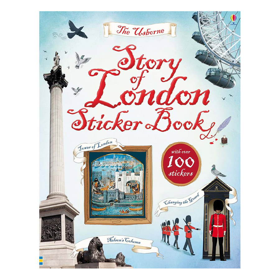 Usborne Story of London Sticker Book