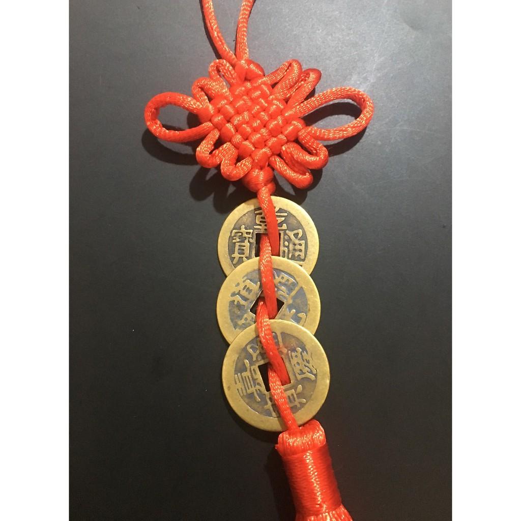 Dây đồng tiền tam phúc may mắn