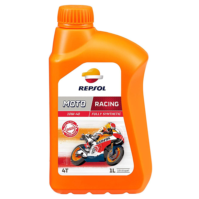 Dầu nhớt xe số và xe tay côn Repsol Racing 10W-40 1L