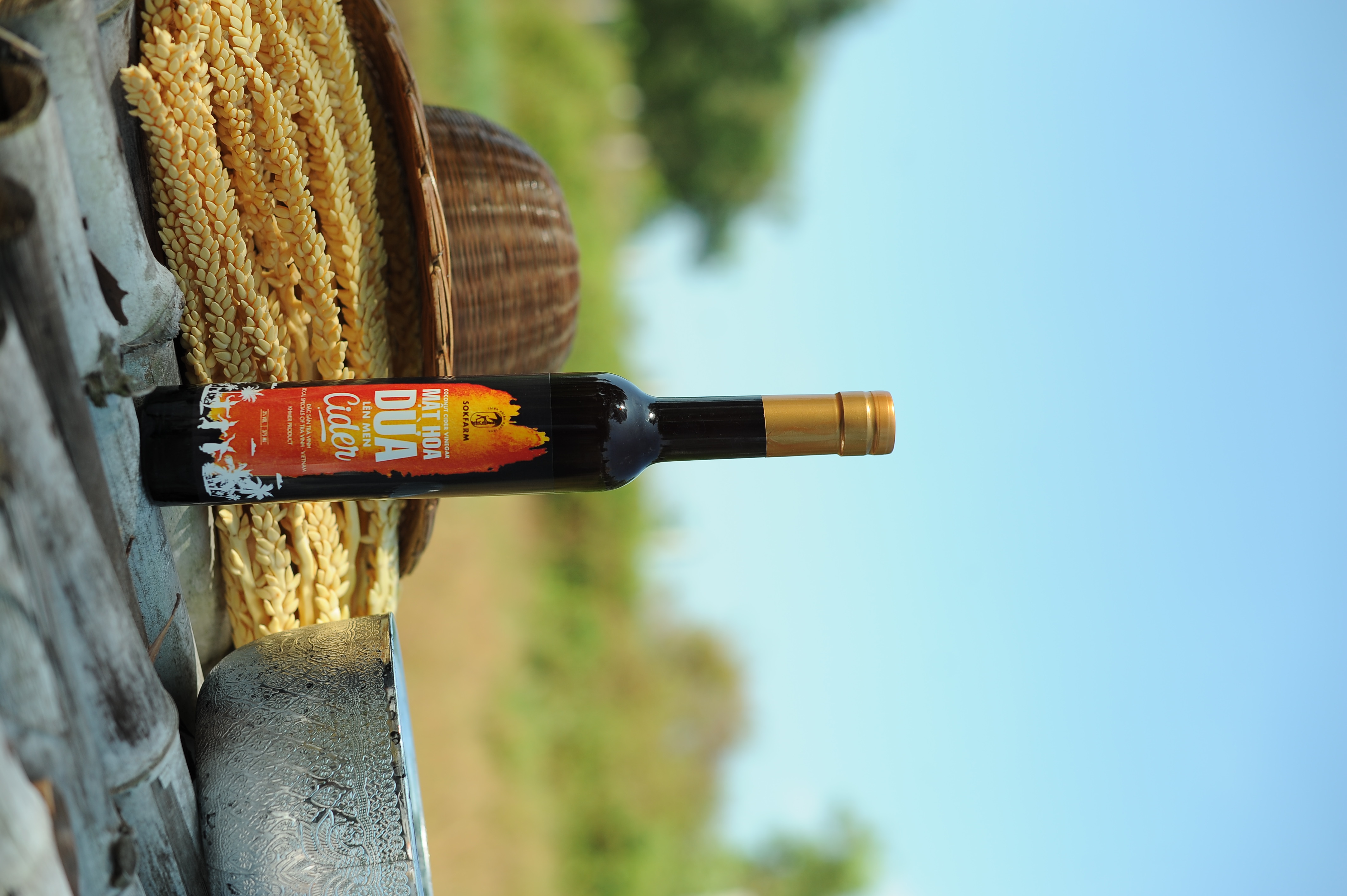 Mật Hoa Dừa Lên Men Cider - Hàng chính hãng - Độ cồn thấp 2% - Chứa nhiều khoáng chất có lợi cho sức khỏe như kali, natri, phốt pho