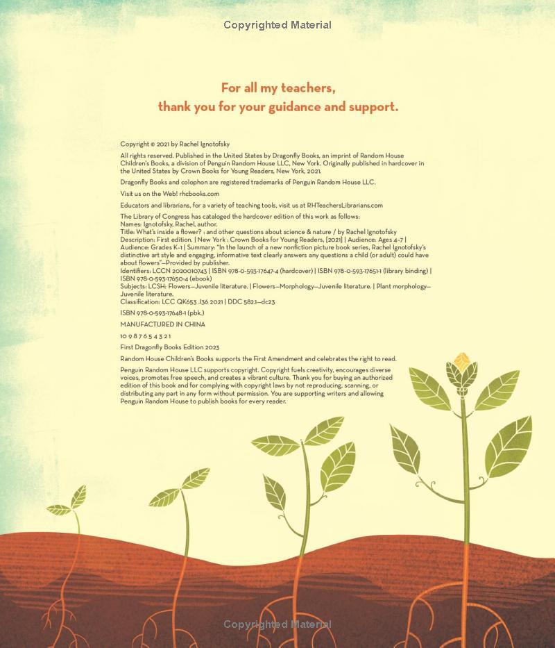 Sách ngoại văn: What's Inside A Flower?