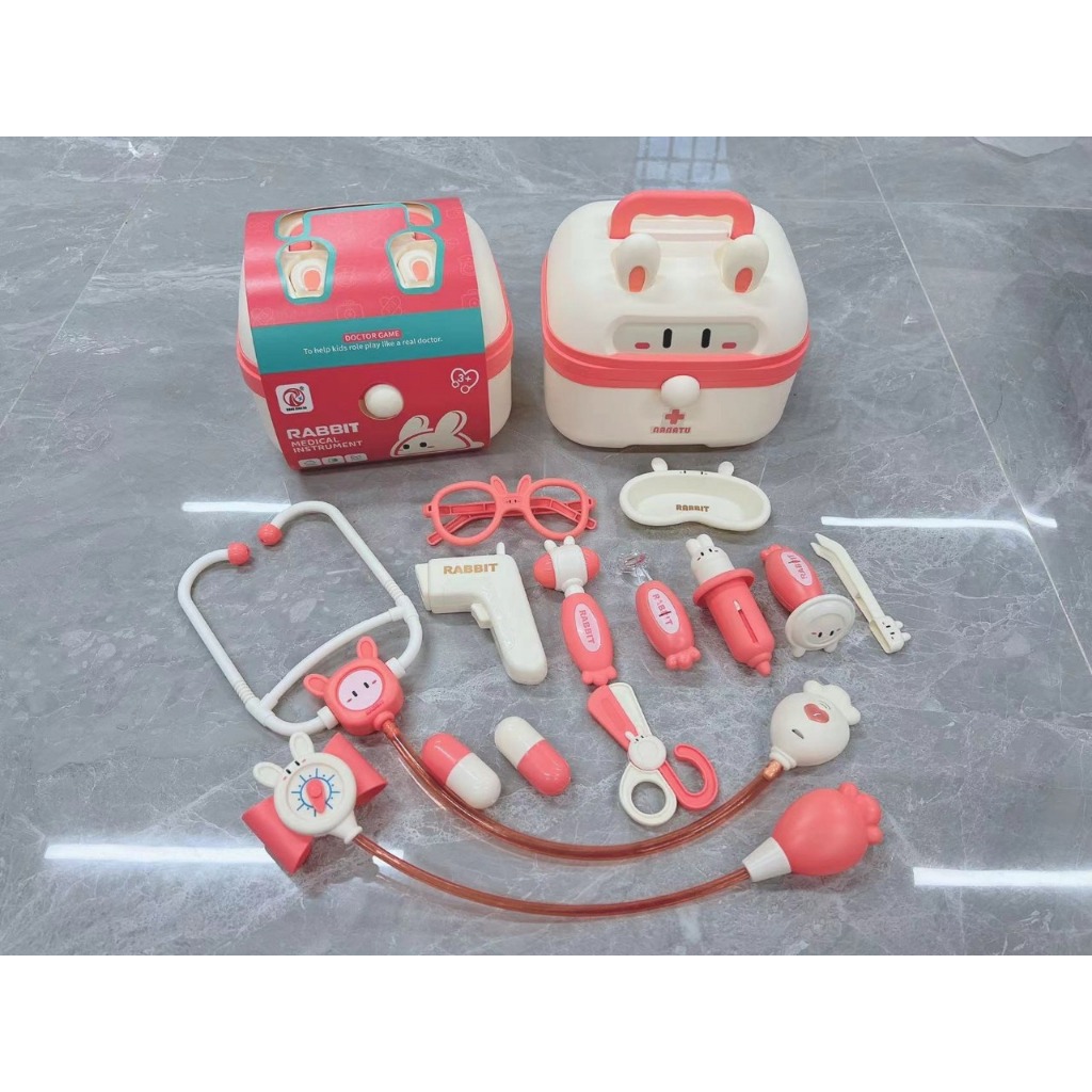 Đồ Chơi Bác Sĩ Thỏ NANA Cho Bé Trai Bé Gái Bản Nâng Cấp Mới Nhất 36 Chi Tiết - Hàng Nhập Khẩu