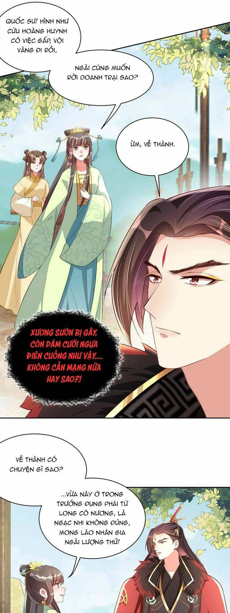 công chúa tại thượng: quốc sư mời xuống kiệu chapter 18 20