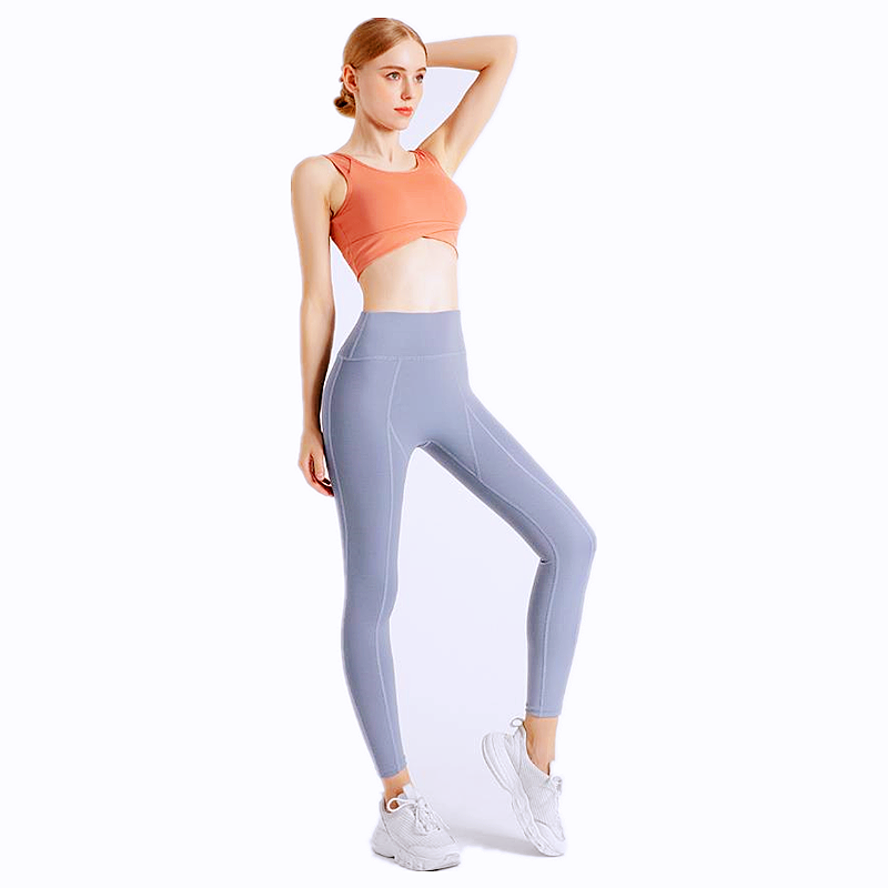 Quần Tập Yoga Cao Cấp Thun Quần Thể Dục Thể Thao Quần Chạy Bộ Quần Nhanh Khô Cao Lưới Thun Đỏ Đô Bỏ Túi Quần